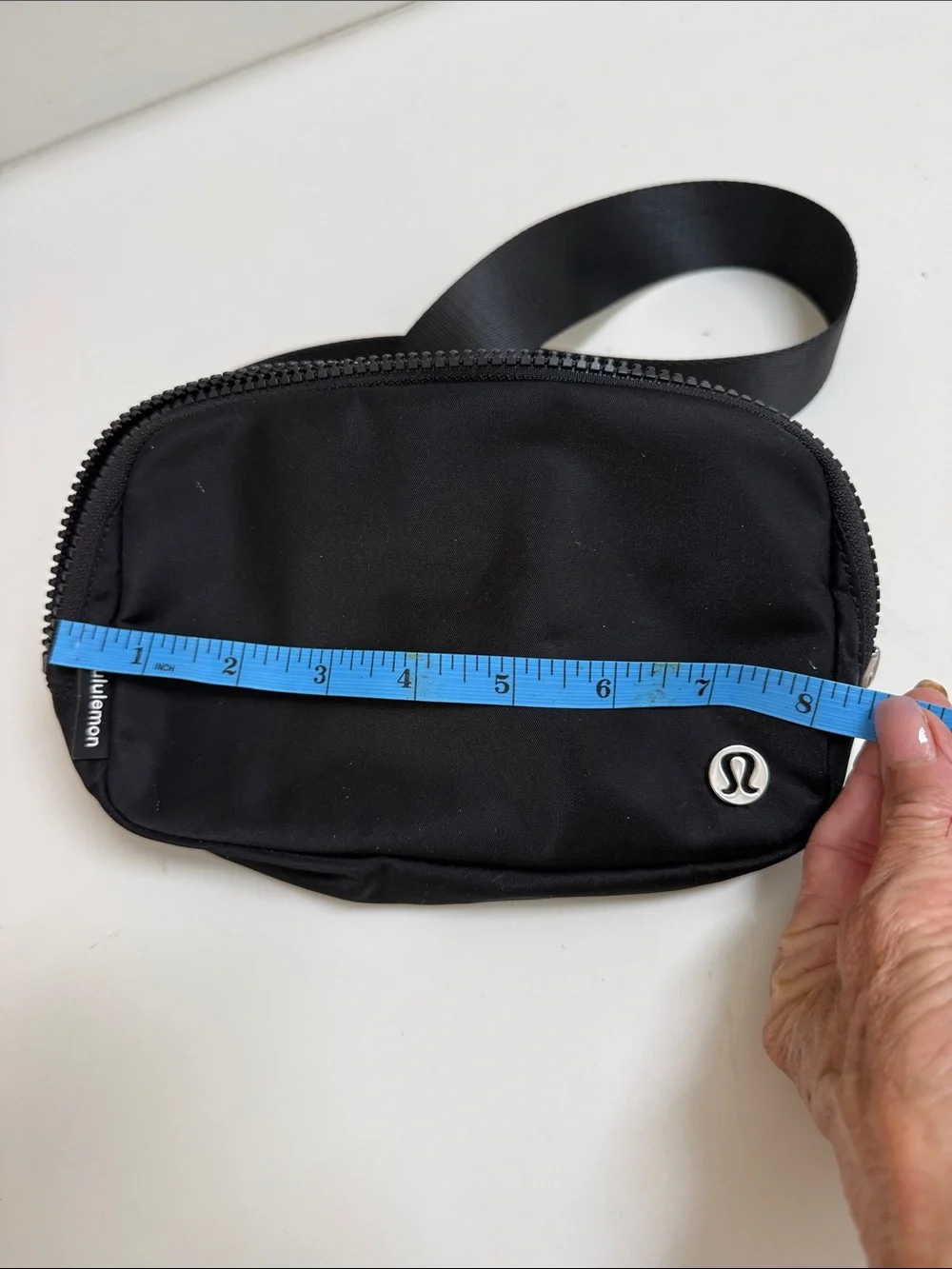 lululemon athletica Black Slim Belt Bag